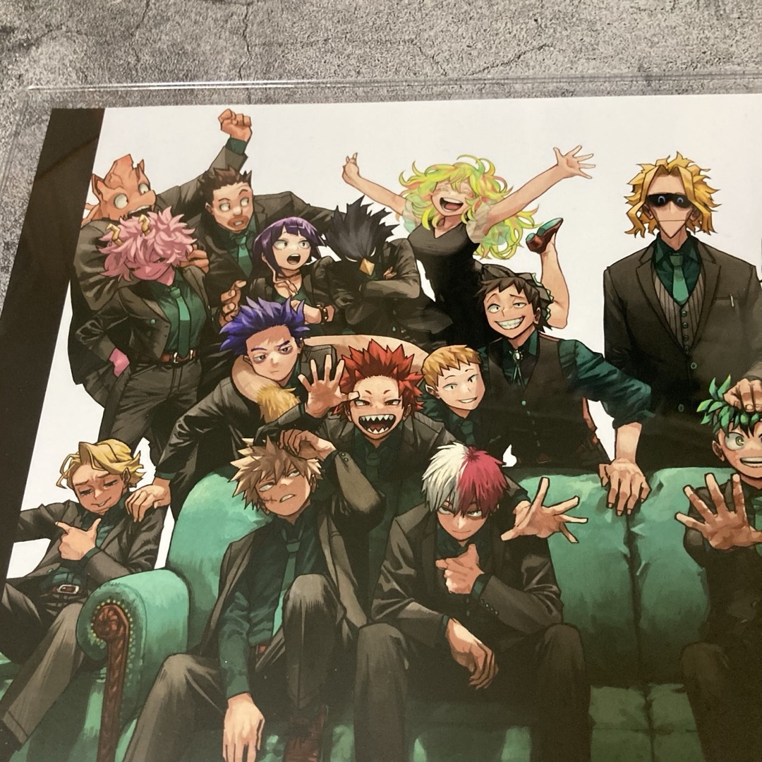 集英社 - 僕のヒーローアカデミア リッチポスター ＆ コミックス最終42