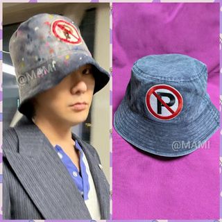 PEACEMINUSONE - 🩷G-DRAGON NoParking バケハ🩷ジヨン 帽子 デニム の
