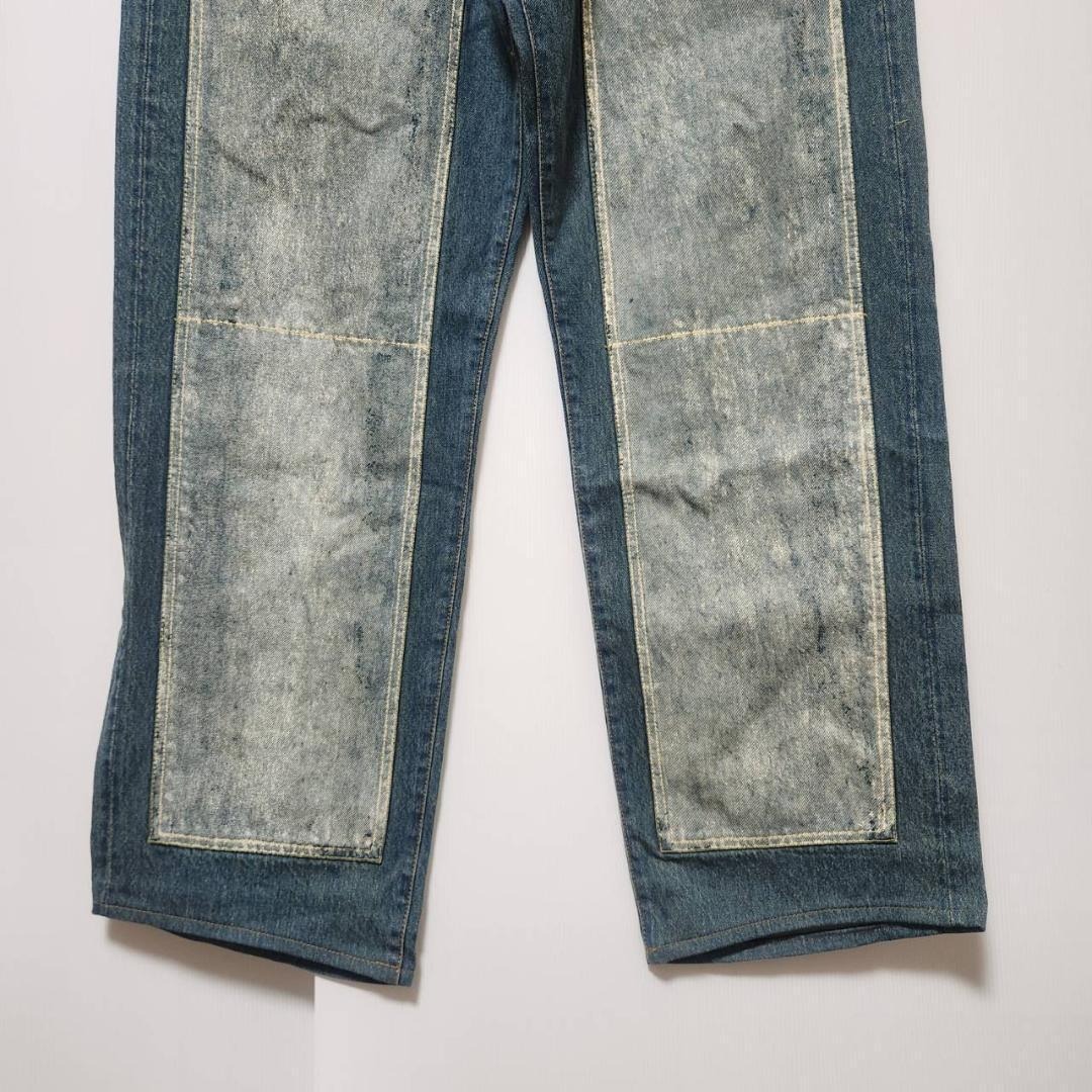 EVISU - 希少 EVISU ジーンズ デニムパンツ 36 ダブルニー カモメ 大黒