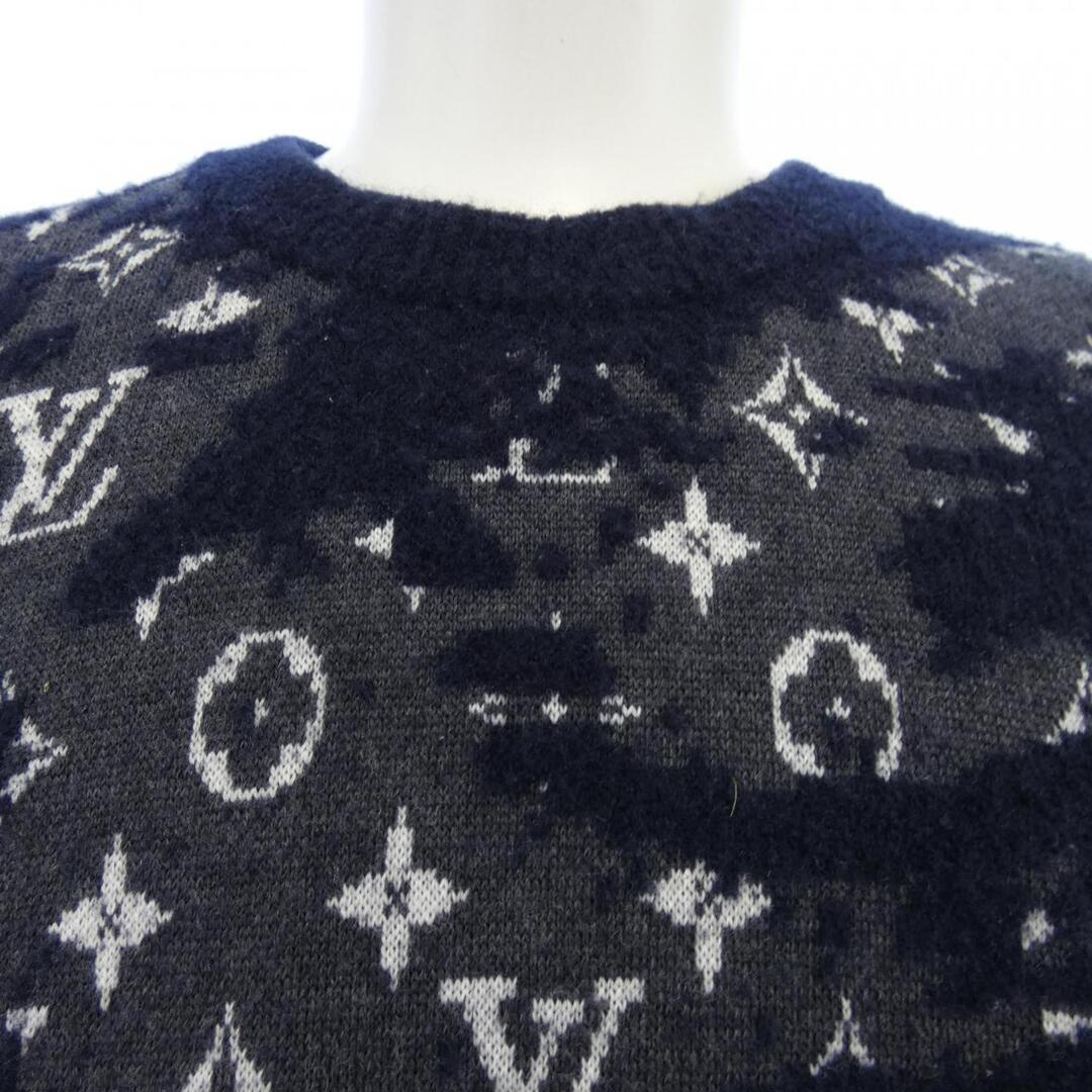 ルイヴィトン LOUIS VUITTON ディストレストモノグラムクルーネック