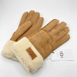 UGG - UGG スエード 手袋 リボン付き サイズLの通販 by しいちゃん