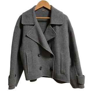 Mila Owen - silent 川口春奈さん着用 接結ハーフ丈Aラインコートの