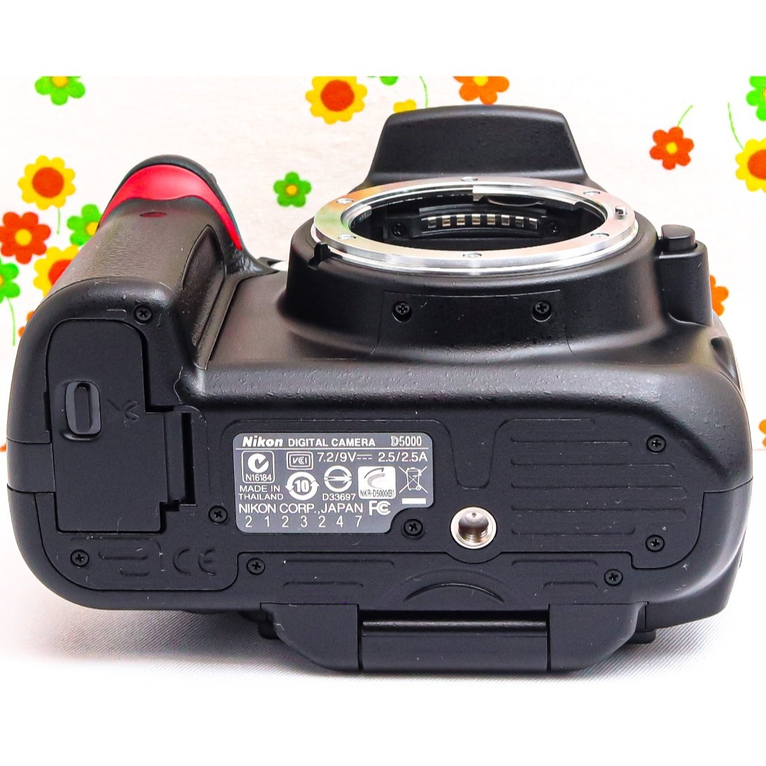 ニコン Nikon D5000☆動画撮影☆スマホに送れる！☆デジタル一眼レフ