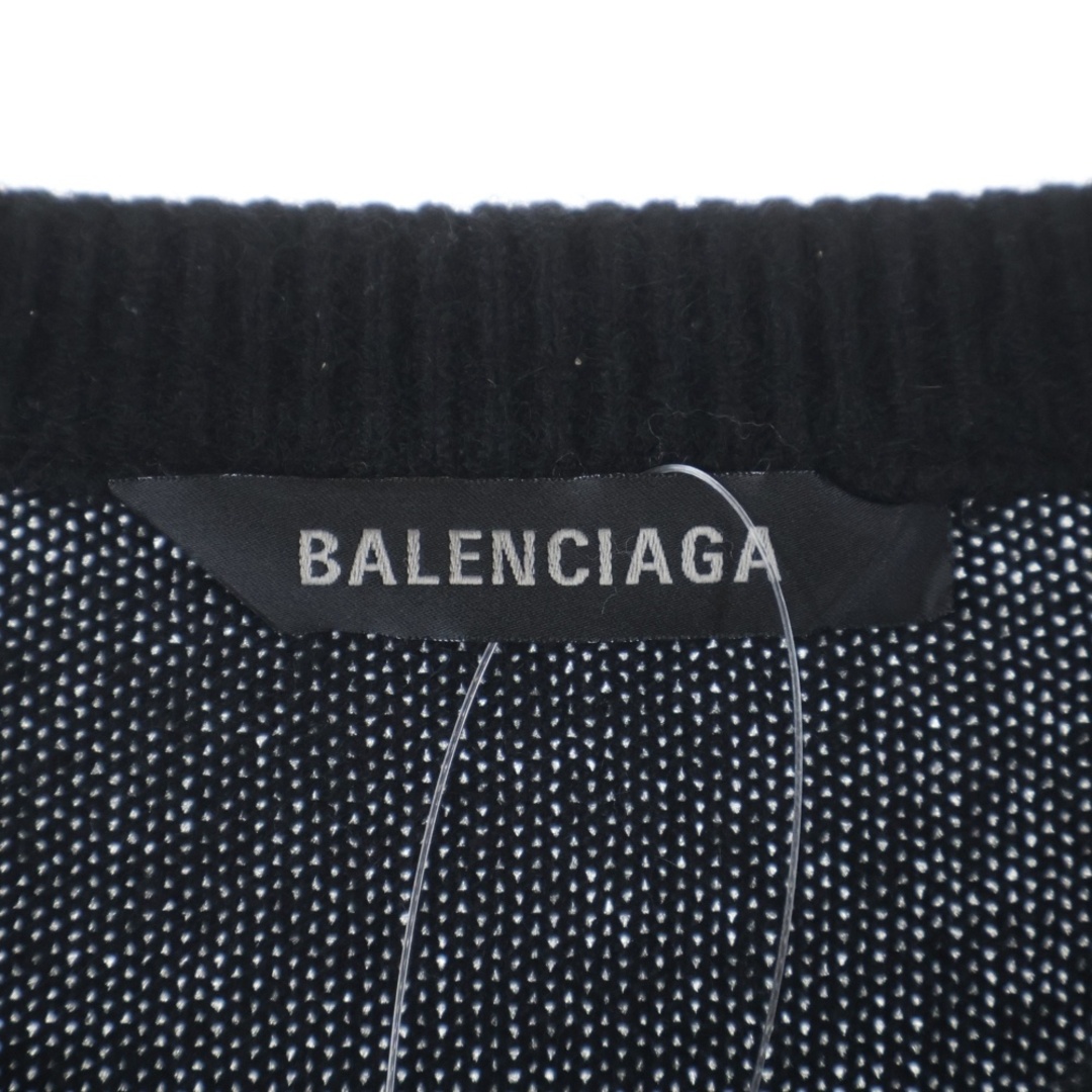BALENCIAGA - BALENCIAGA バレンシアガ バックロゴ刺繍 クルーネック