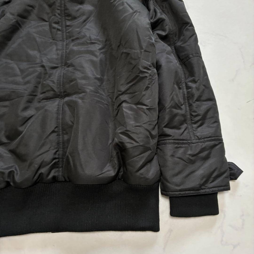 y2k CECIL McBEE ファー付中綿ブルゾン 平成ギャル M（B617）