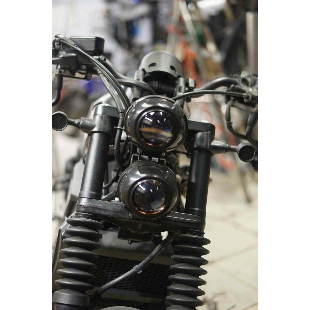 レブル250 500 ヘッドライト 縦目 LED2灯化 Javi Motorの通販 by