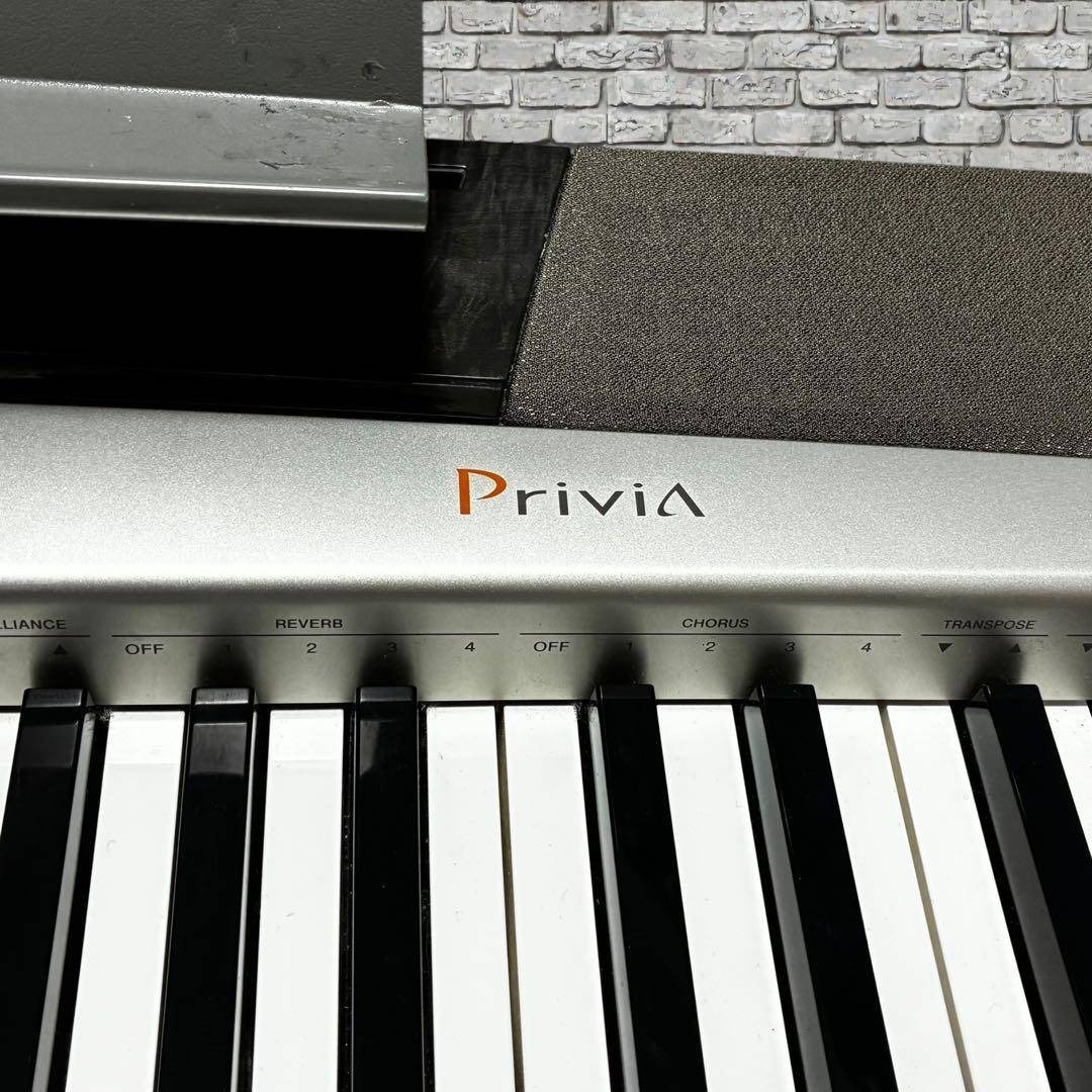 CASIO - 動作良品✨ CASIO Privia PX-120 電子ピアノ 88鍵 シルバーの