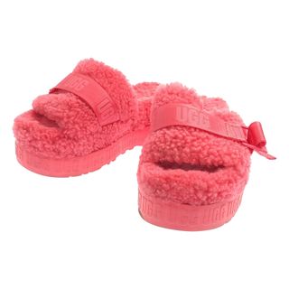 UGG - 新品未使用 UGG アグ ファーサンダル 25cm ピンクの通販 by riri