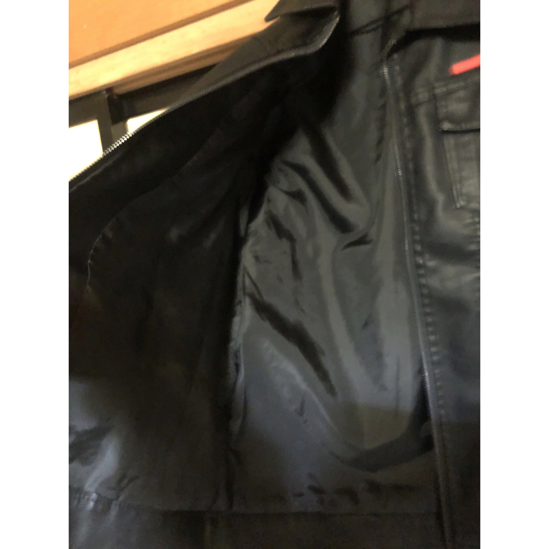 PRADA - PRADA プラダ ノベルティ シングルライダース 革ジャン ユニ