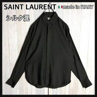 SAINT LAURENT - サンローランパリ SAINT LAURENT PARIS デニムシャツ
