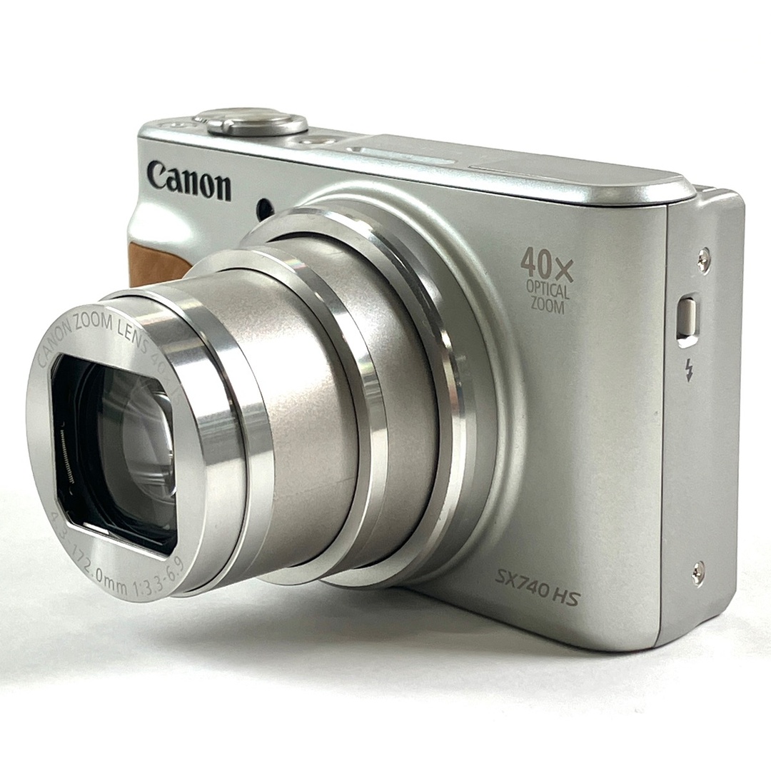 キヤノン PowerShot SX740 HS シルバー 中古の通販 by バイセル ラクマ