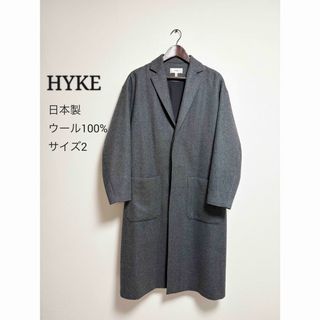 HYKE - HYKE ボアロングコート ブラック 新品 サイズ1の通販 by r.shop
