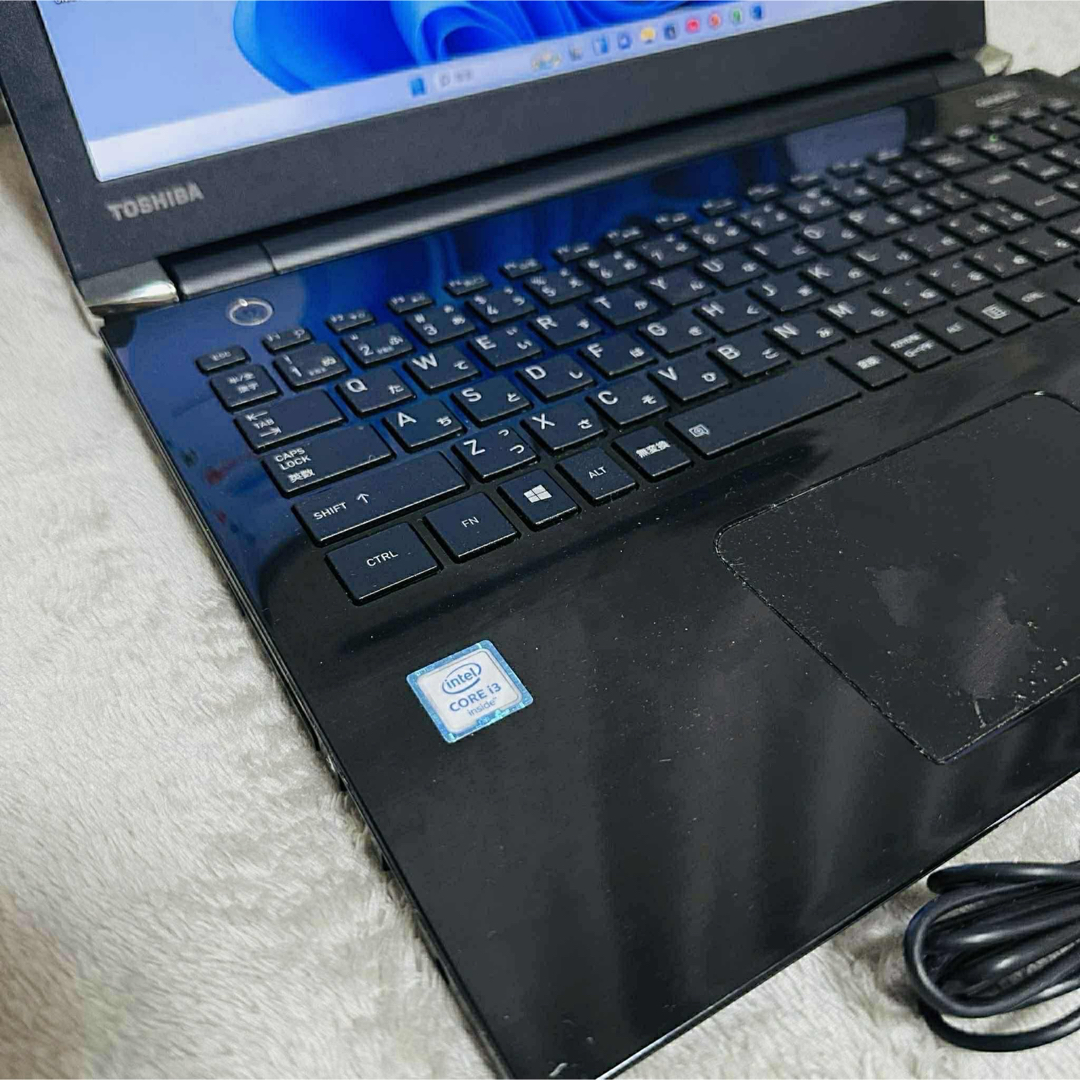 東芝 - S124 TOSHIBAノートパソコンSSD第6世代WEBカメラWindow11の通販