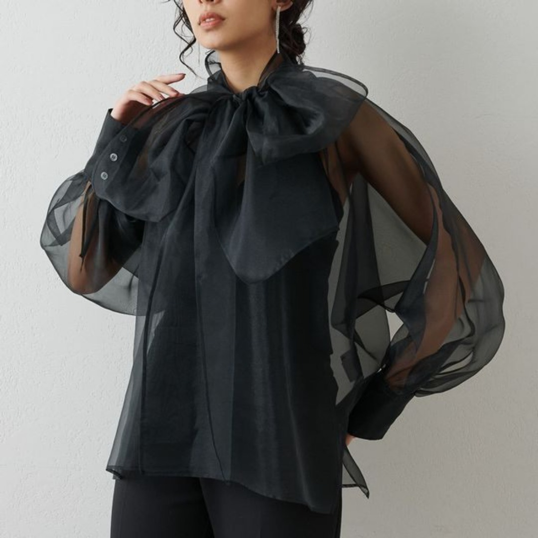 Whim Gazette - 【2024／人気完売品】 Whim Gazette オーガンジーボウ