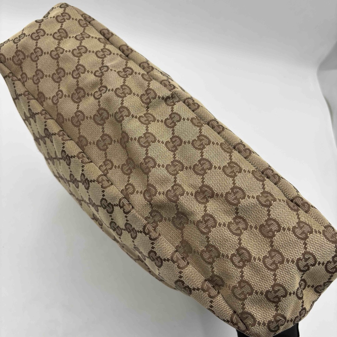 GUCCI - GUCCI グッチ ホースビット GGキャンバス× レザー ワン