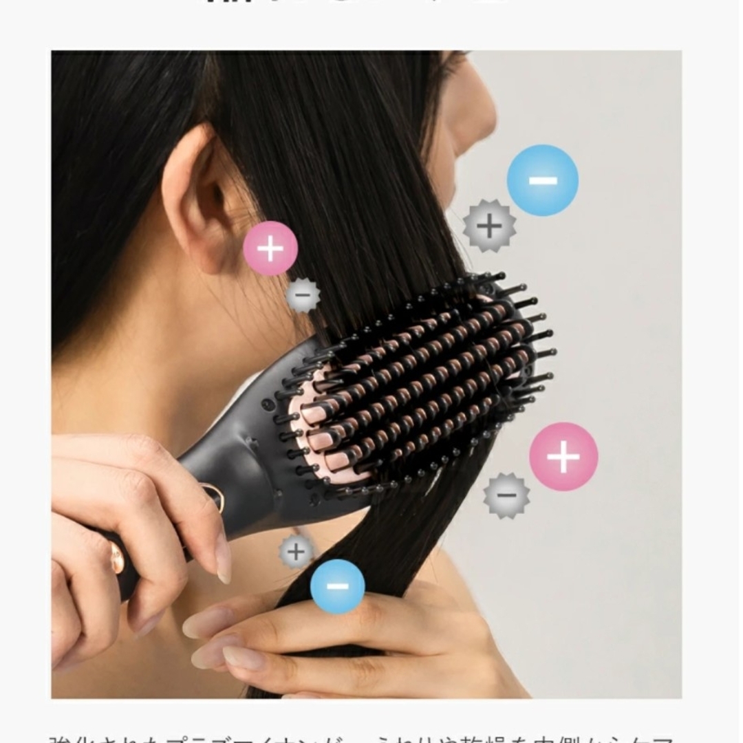 ヒートブラシ ヘアアイロンの通販 by ピーチ's shop｜ラクマ