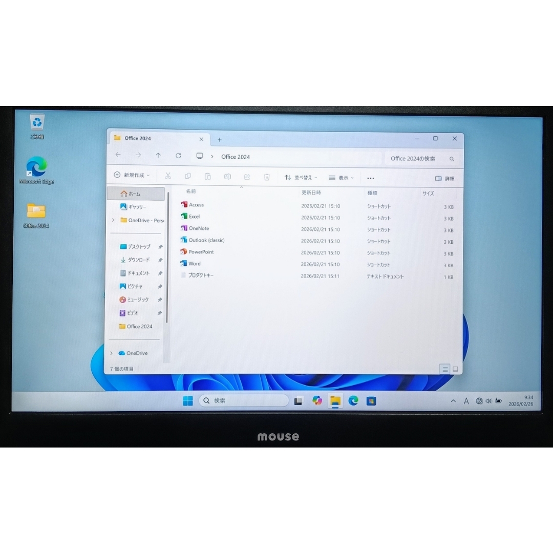 mouse - mouse Corei5 メモリ16GB 新品SSD512GB Webカメラの通販 by