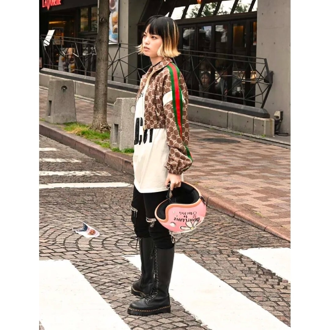 Dr.Martens - Dr.Martens 1B60BEX UK5 黒 厚底 20ホール 平手友梨奈 の