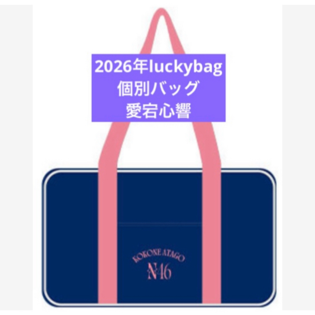 遠藤さくら 乃木坂46 限定 個別バッグ バック 2026 luckybag | フリマ