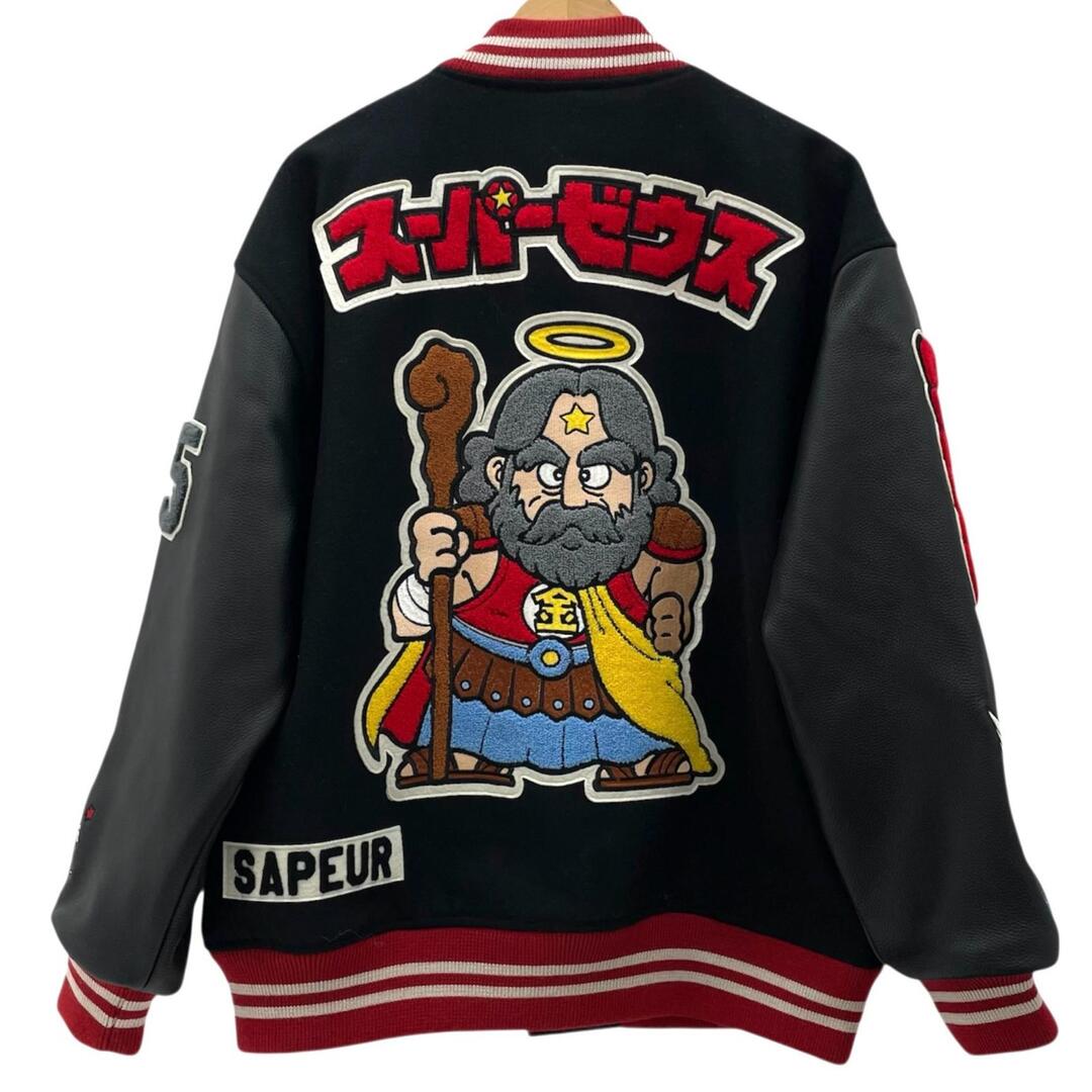 最安値] SAPEUR サプール ビックリマン スタジャン Mサイズ SAPEur
