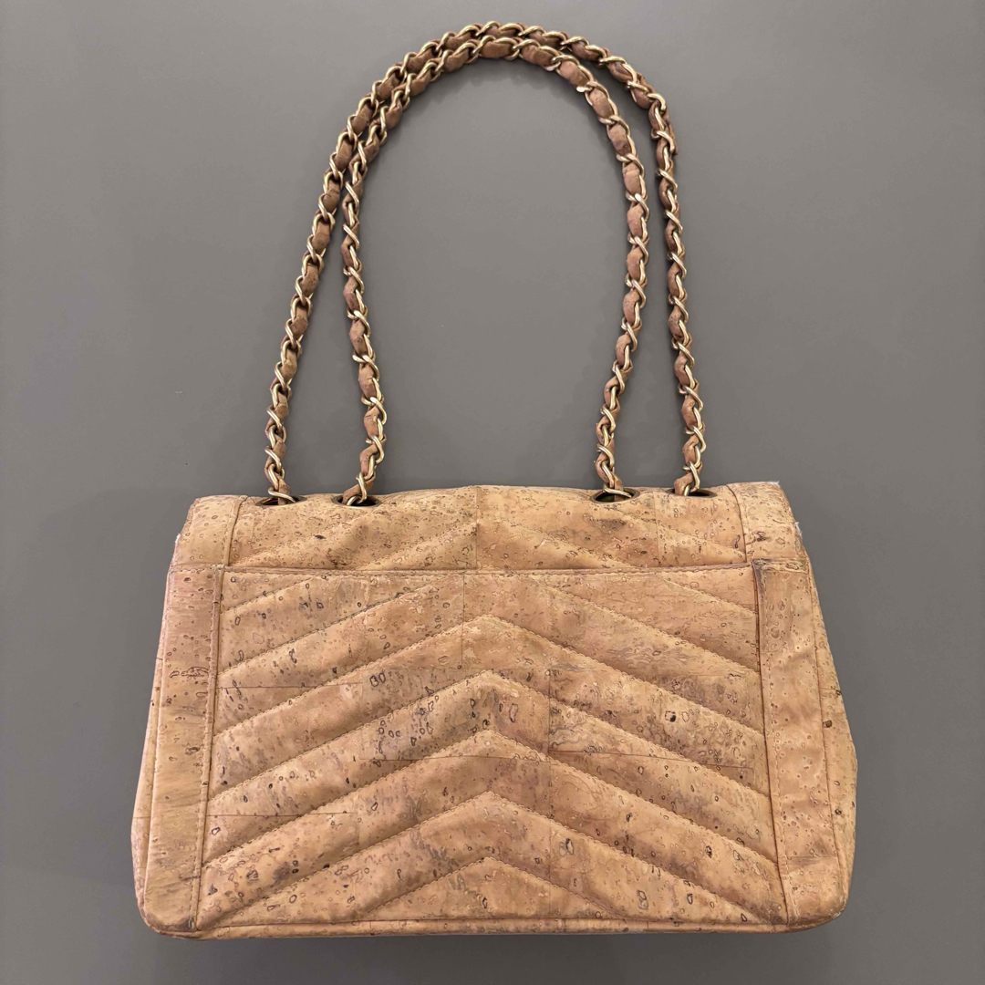 ゆりか様♡CHANEL 2.55 コルクレザー Vステッチ チェーンバッグ CHANEL