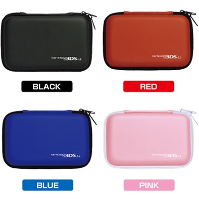 スリムハードポーチ ブラック for ニンテンドー3DS LL : Game