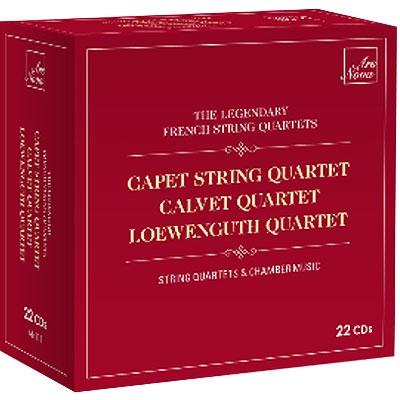 伝説のフランス弦楽四重奏団（22CD） | HMV&BOOKS online - AN111