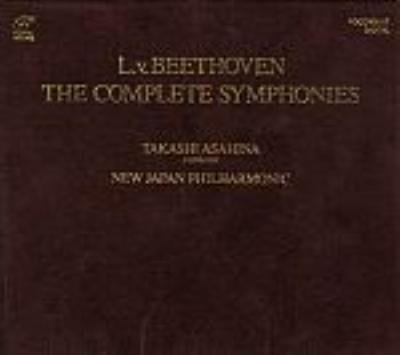Comp.symphonies: 朝比奈隆 / 新日本po (1988, 1989) : ベートーヴェン