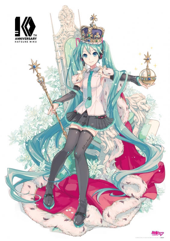 初音ミク 10th Anniversary キャンバスパネル : 初音ミク | HMV&BOOKS