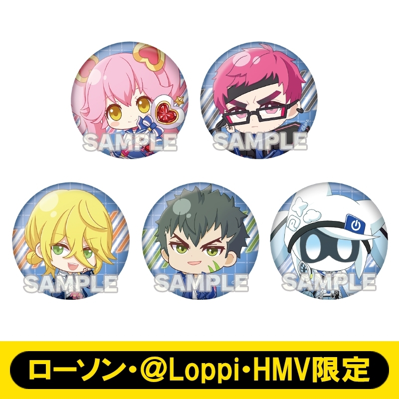 缶バッジセットB ミニキャライラスト（リリカ/忠臣/マルコス'55