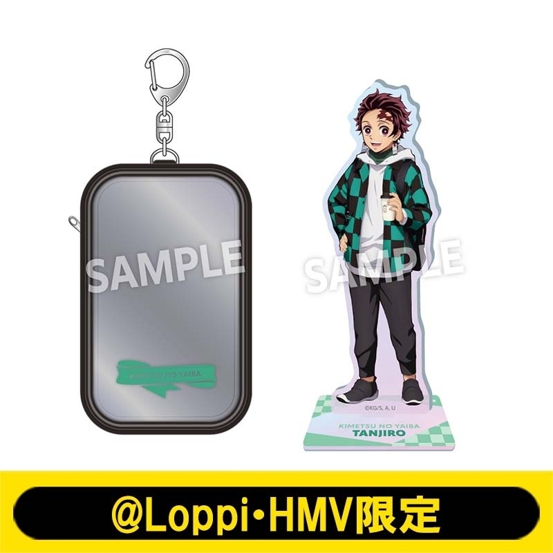 オーロラアクリルスタンド & ポーチセット 竈門 炭治郎【＠Loppi・HMV