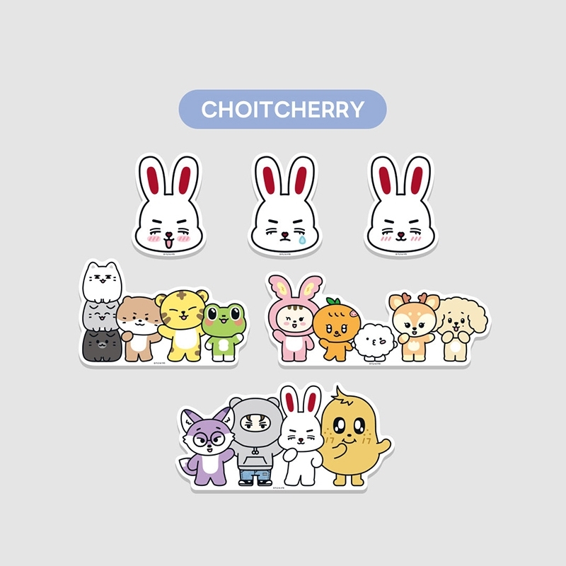 MINITEEN STICKER SET #CHOITCHERRY（S.COUPS） : MINITEEN