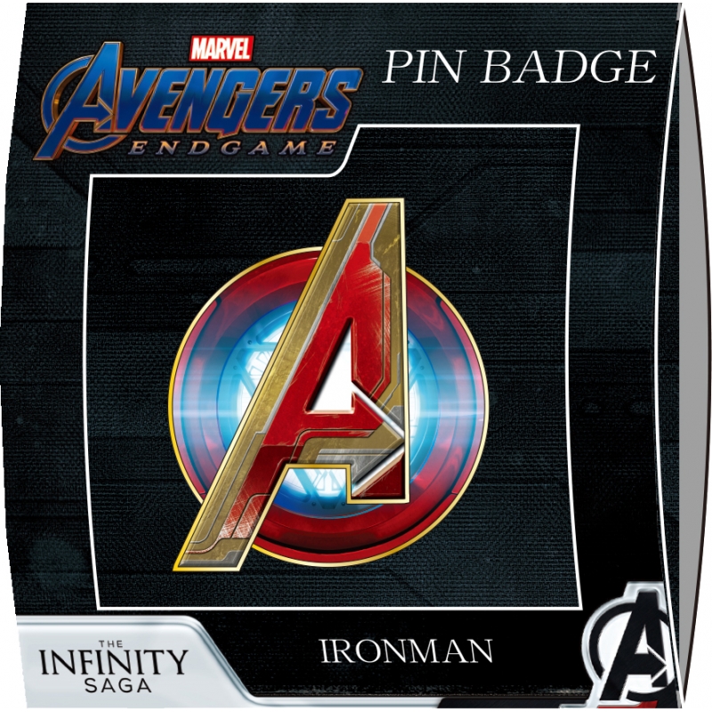 ピンバッジ（アイアンマン） / アベンジャーズ4 エンドゲーム