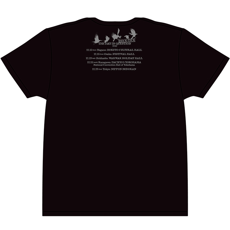 ロゴTシャツ【L】／ BUCK-TICK～THE DAY IN QUESTION～（3回目販売