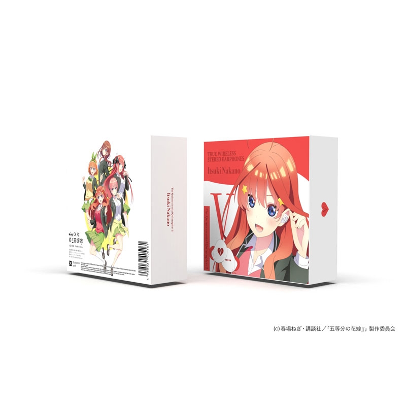 TRUE WIRELESS STEREO EARPHONES 中野五月（CV:水瀬いのり）モデル