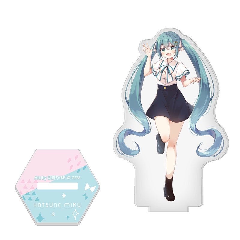 アクリルスタンド（初音ミク） Art by 胡麻乃りお【@Loppi・HMV限定