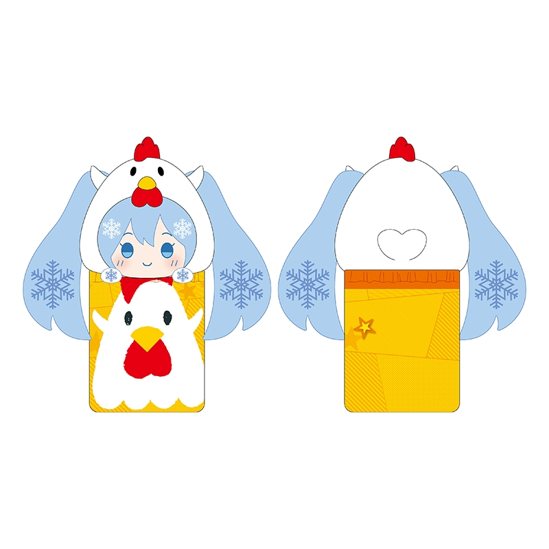 初音ミク 雪ミクのなりきり！からあげクンブランケット 雪ミク