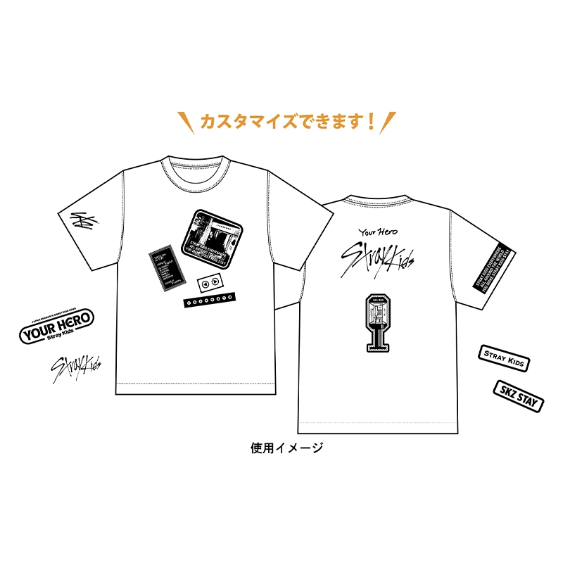 カスタムTシャツ（L）/ Stray Kids JAPAN SEASON'S GREETINGS 2025