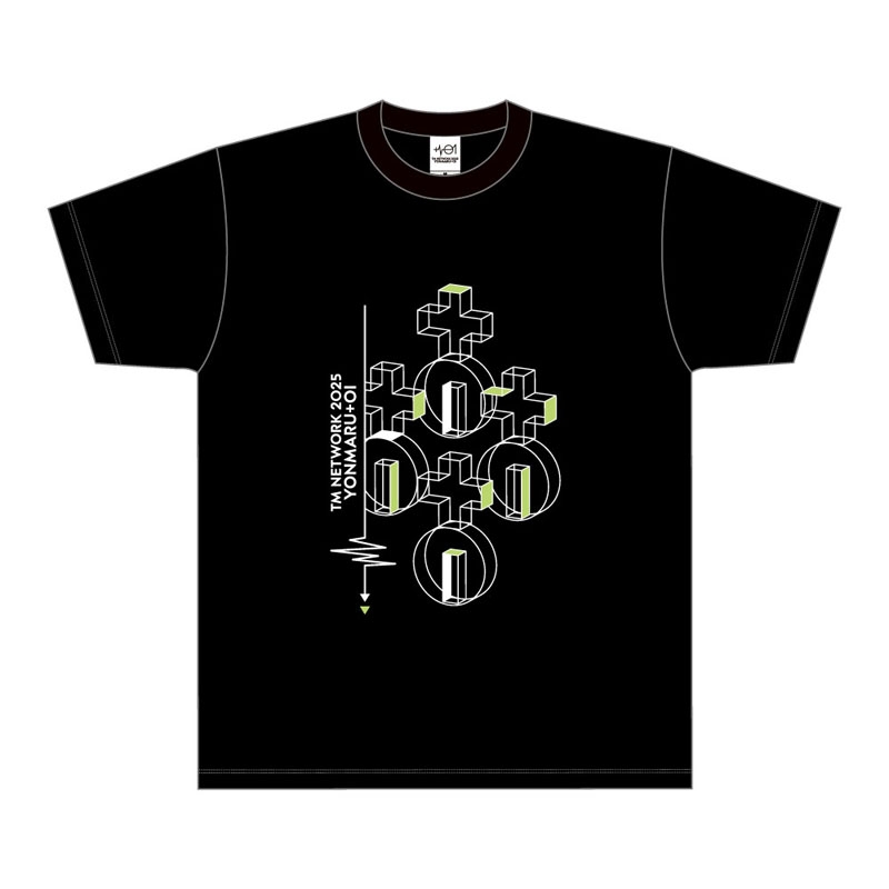 ツアーTシャツ（M）/ TM NETWORK 2025 YONMARU+01 : TM NETWORK