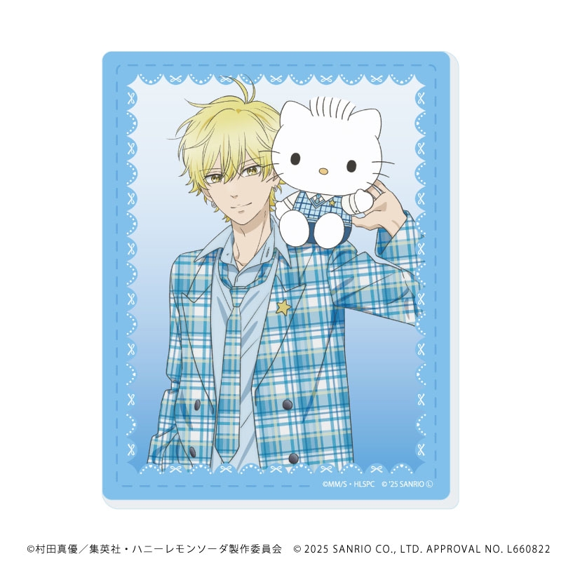 全種セット】アクリルカード（全6種）/ ハニーレモンソーダ×サンリオ