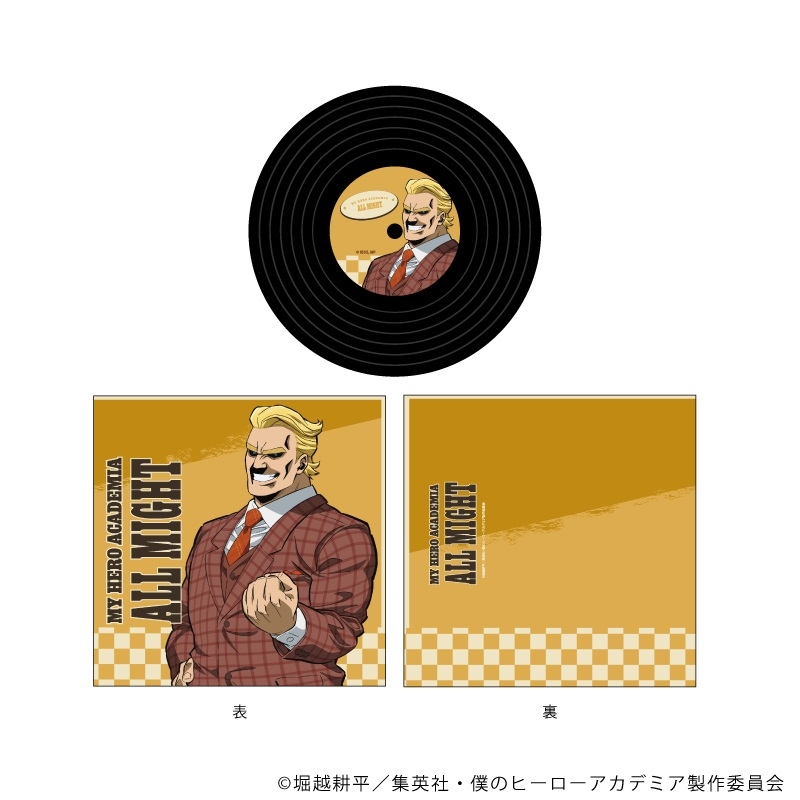 トレーディング レコード風コースター（全5種のうちランダム1種） : 僕