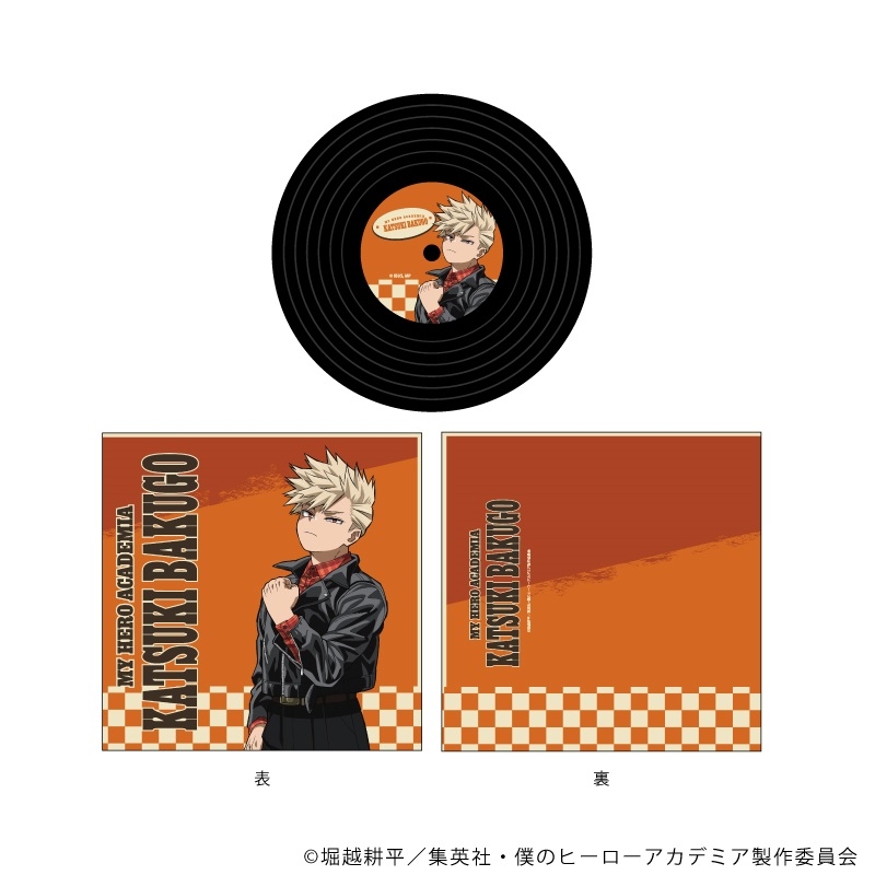 トレーディング レコード風コースター（全5種のうちランダム1種） : 僕