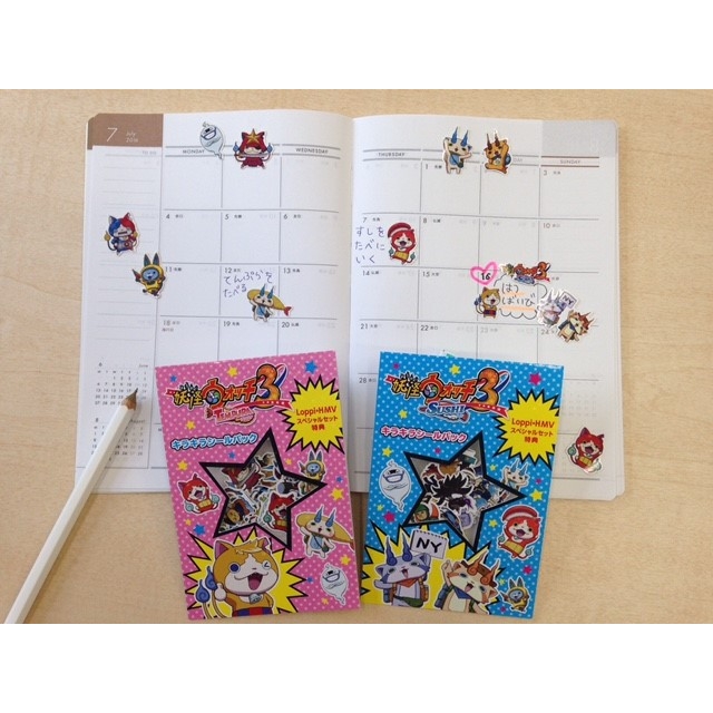 妖怪ウォッチ3 テンプラ≪Loppi・HMV限定特典：きらきらシールパック