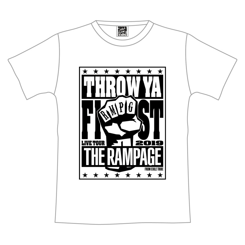 ツアーTシャツ WHITE Mサイズ : THE RAMPAGE from EXILE TRIBE