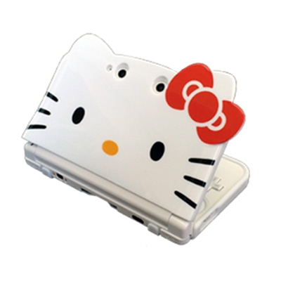 ハローキティ フェイスTPUカバー ピンク（ニンテンドー3DS LL専用