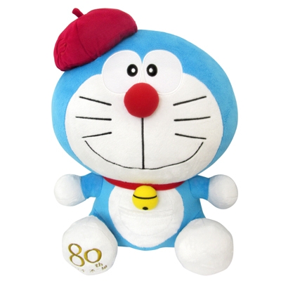 ぬいぐるみ ドラえもん 藤子・F・不二雄生誕80周年記念Ver.【Loppi