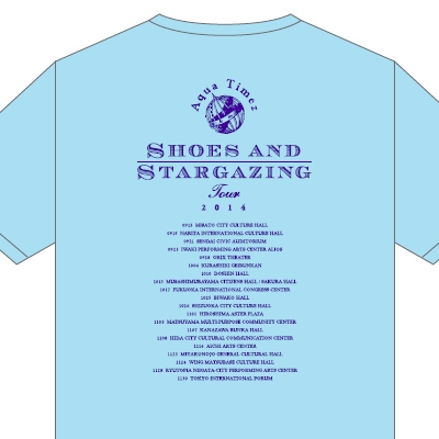 ツアーTシャツ(M)/Aqua Timez【Loppi＆HMV限定】 : Aqua Timez