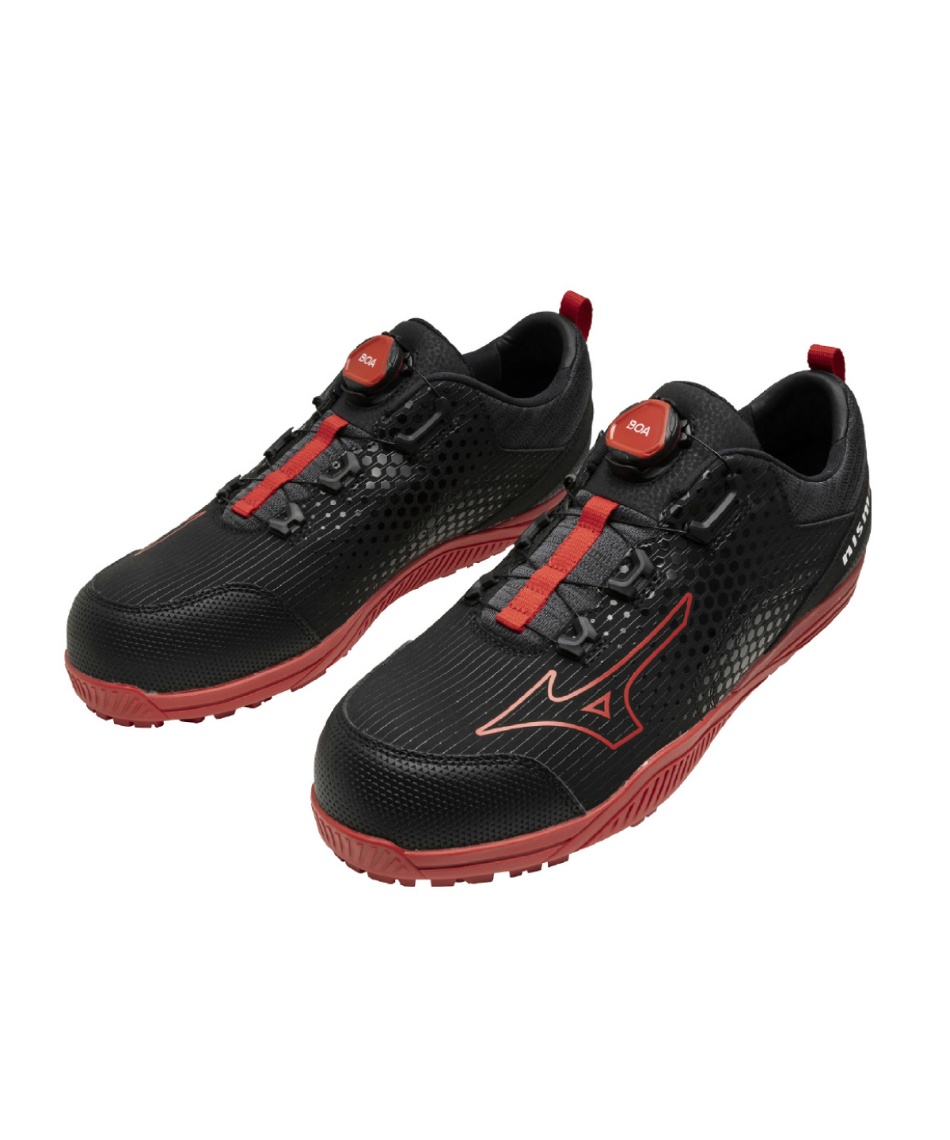 ミズノ(MIZUNO) 安全靴 オールマイティTD2 51L BOA NISMO F1GA250009