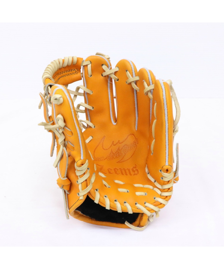 ソフトボールグローブ オールラウンド三方親限定少年CJN G Sオレンジ