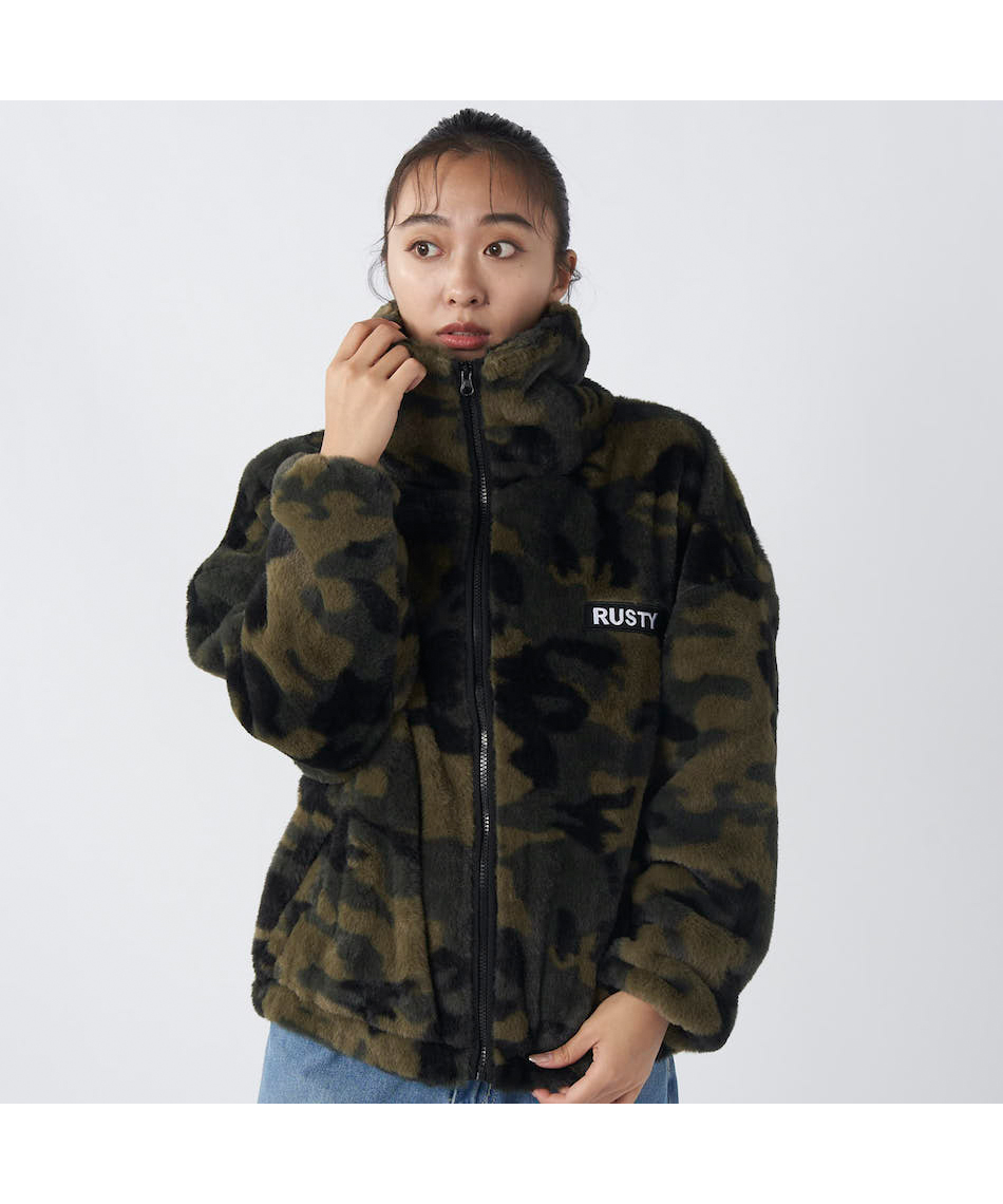 フリース柄ボアジャケット954-202【ご自宅配送限定】 ‥ | スポーツ用品